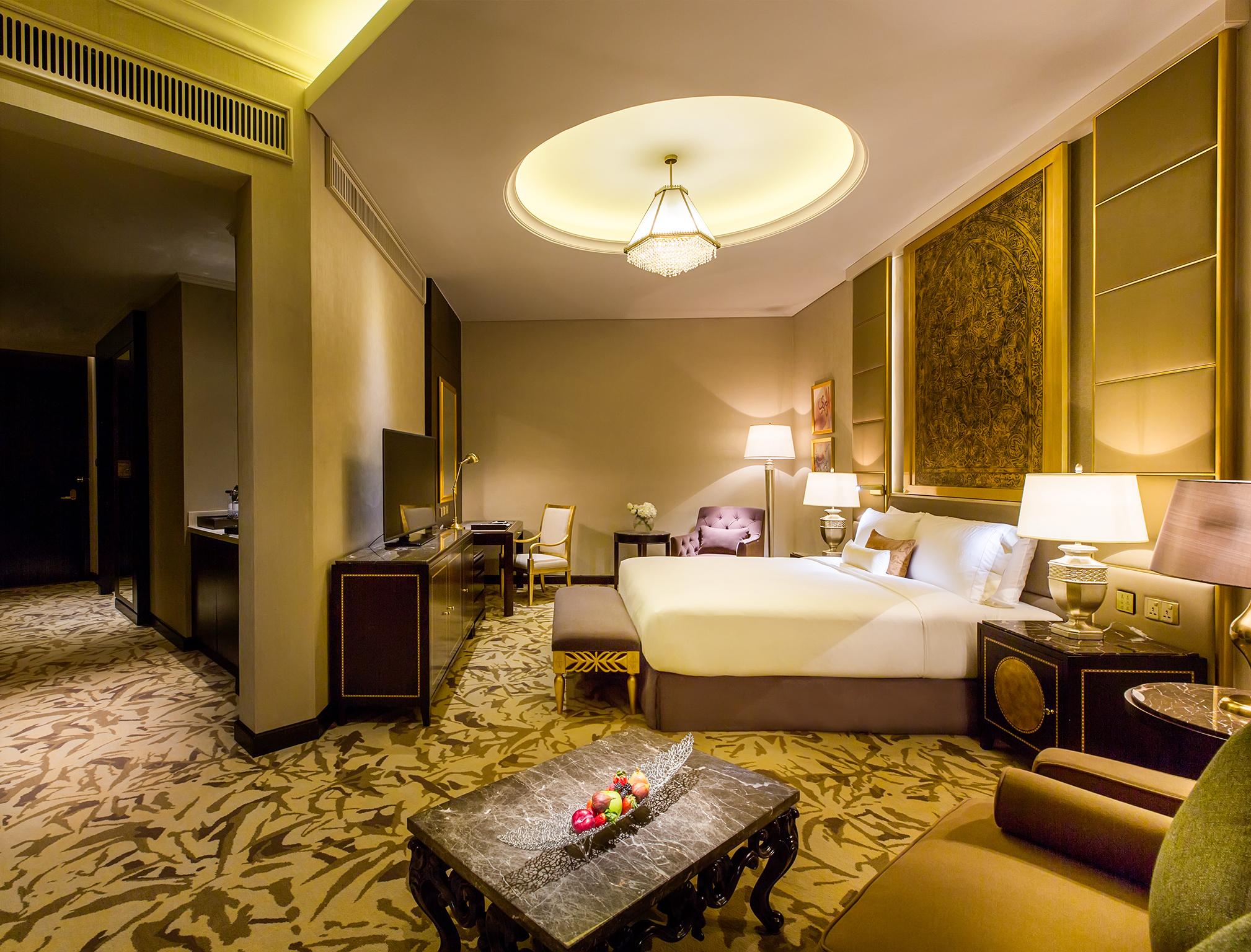 فندق إزدان بالاس الدوحة المظهر الخارجي الصورة A suite at the hotel