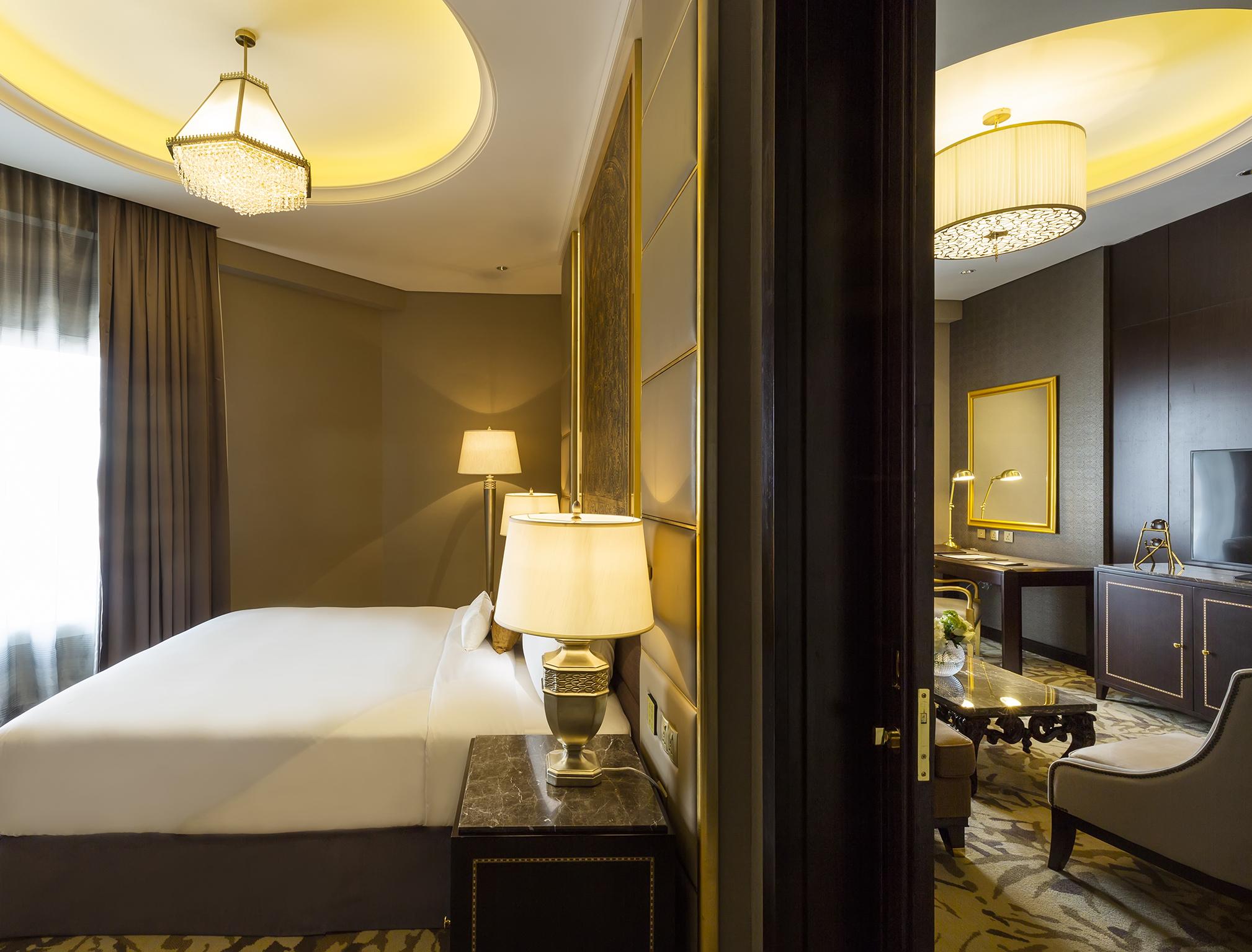 فندق إزدان بالاس الدوحة المظهر الخارجي الصورة A suite at the hotel